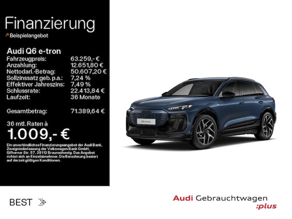 Audi Q6 e-tron 2025 Elektrisch