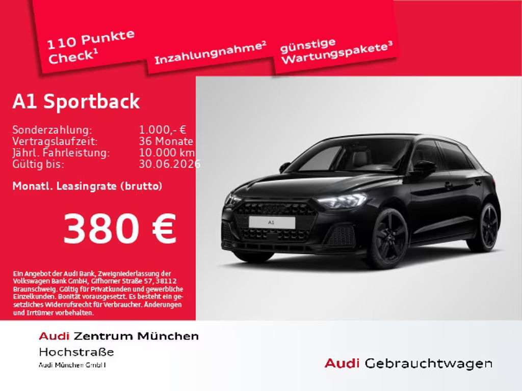 Audi A1 2026 Benzine