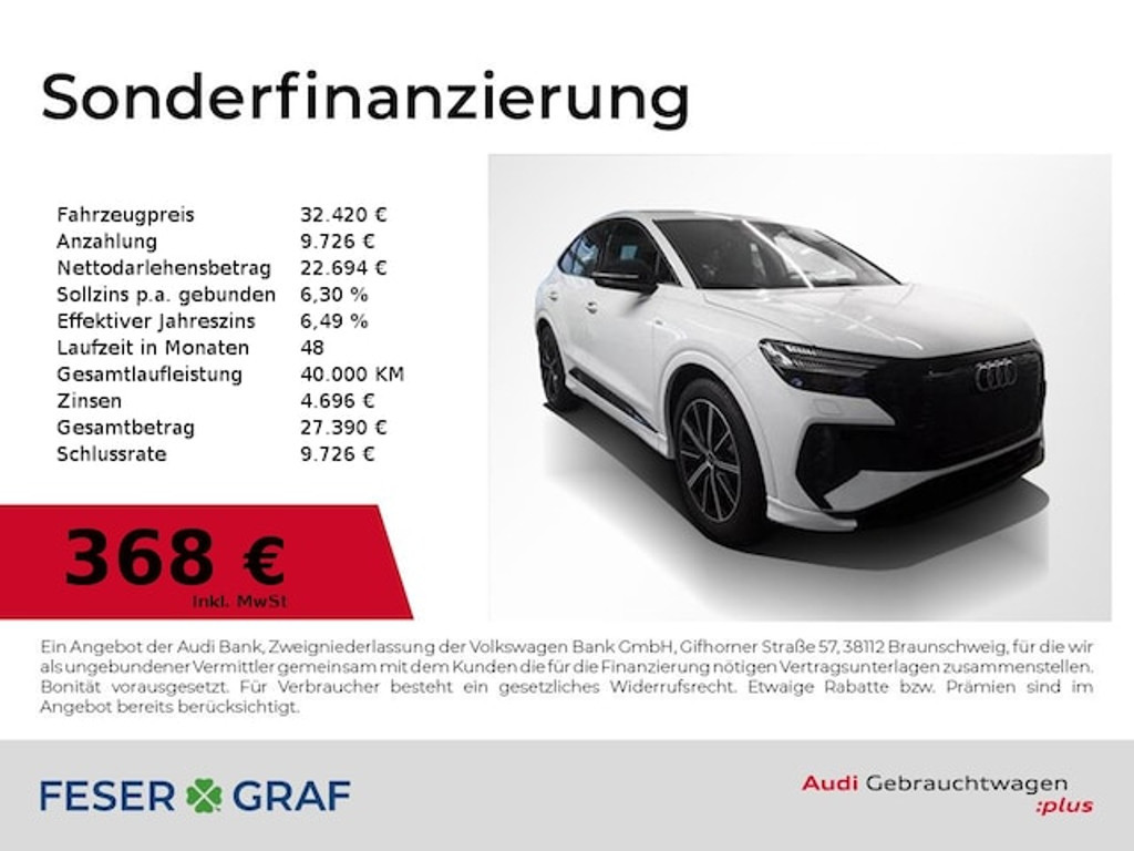 Audi Q4 e-tron 2022 Elektrisch