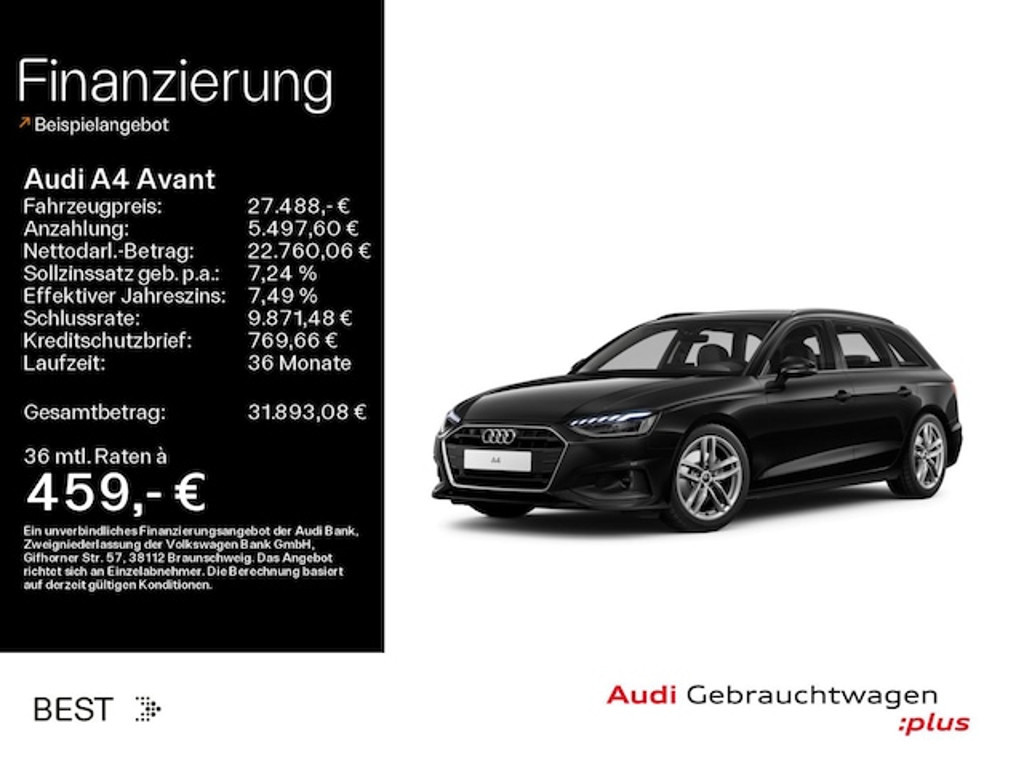 Audi A4 2023 Benzine