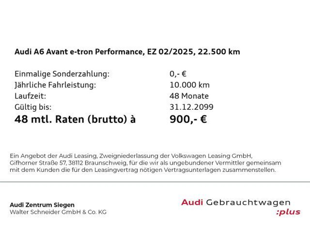 Audi A6 e-tron