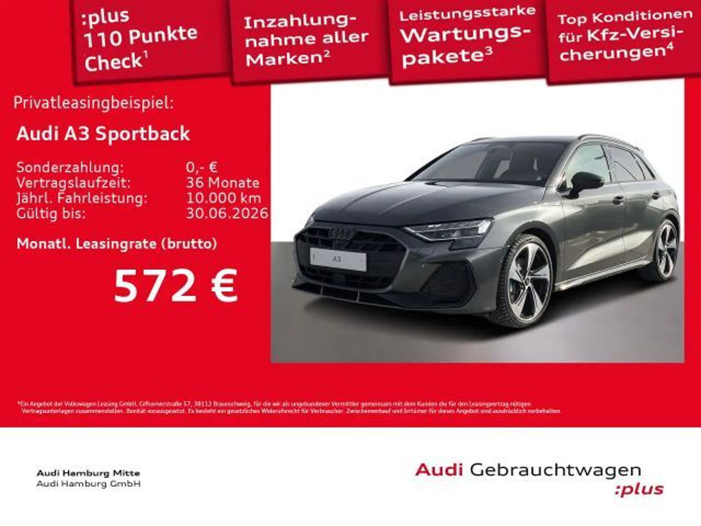 Audi A3 2026 Benzine