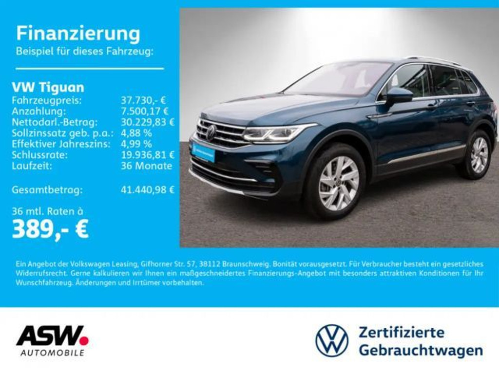 Volkswagen Tiguan 2024 Benzine