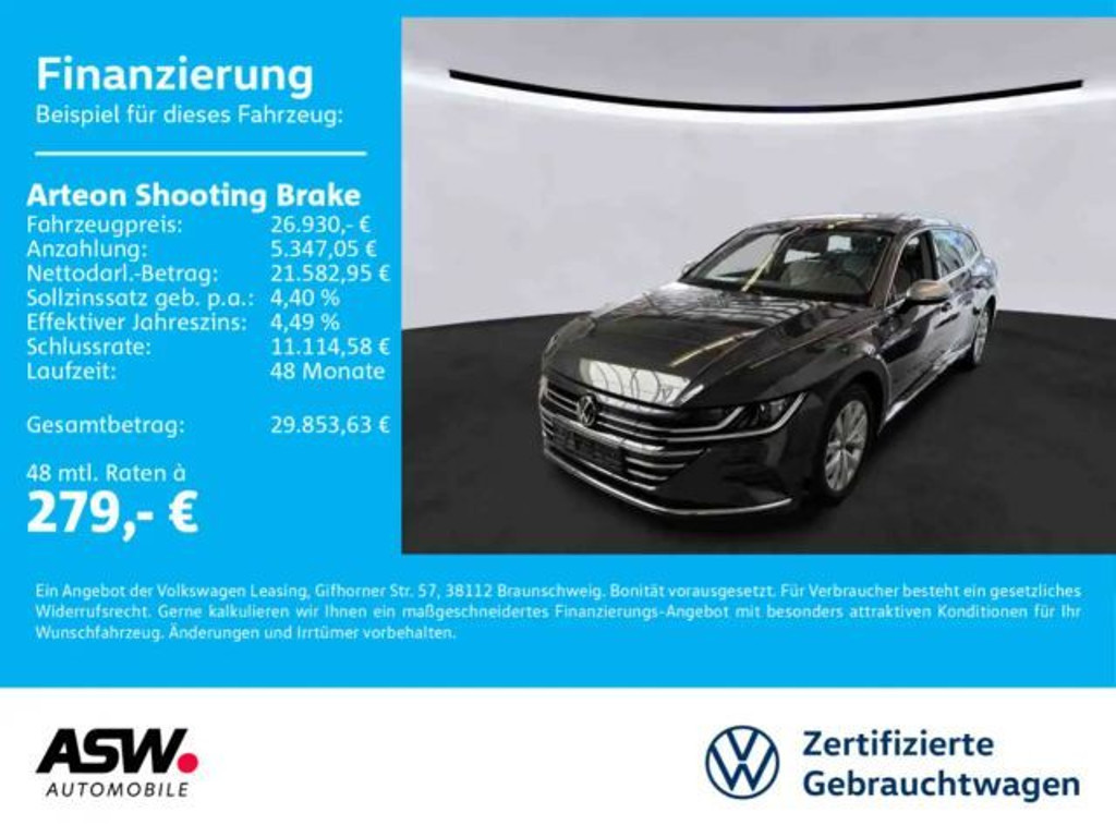 Volkswagen Arteon 2022 Hybride Benzine