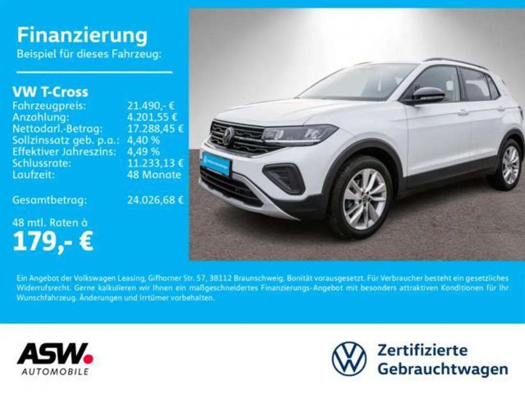 Volkswagen T-Cross 2025 Benzine