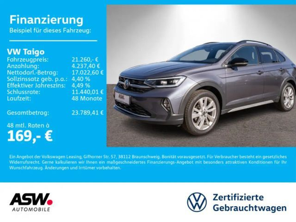 Volkswagen Taigo 2023 Benzine