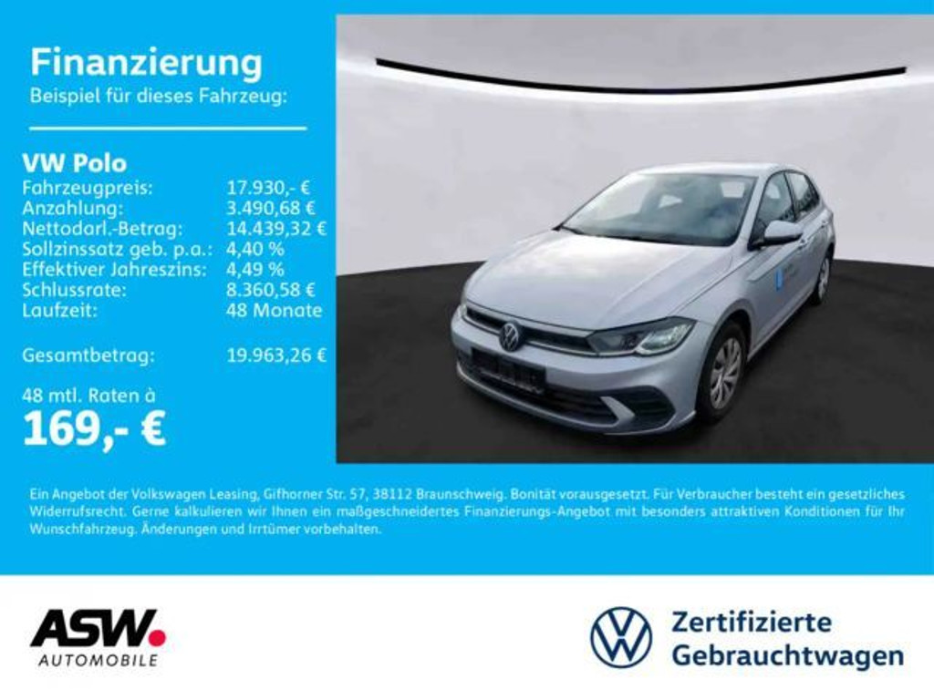 Volkswagen Polo 2023 Benzine