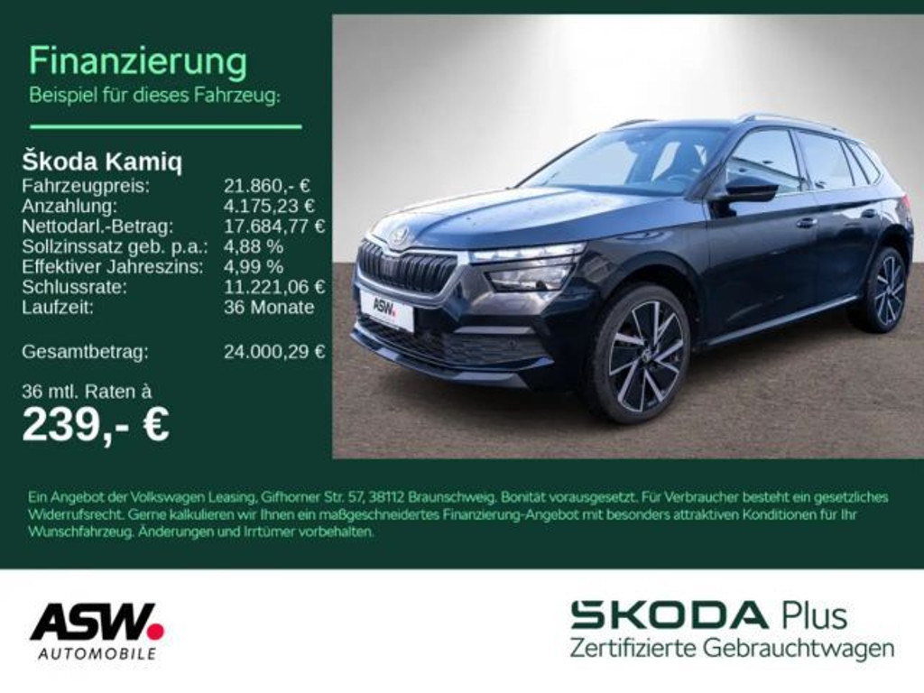Skoda Kamiq 2021 Benzine