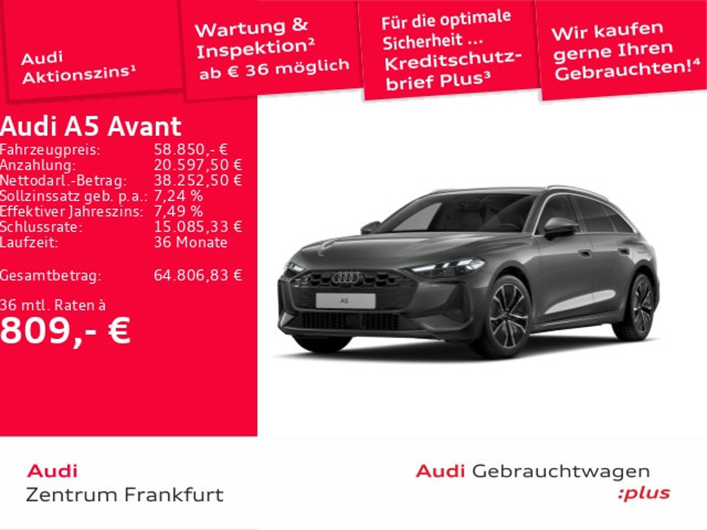 Audi A5 2025 Hybride Benzine