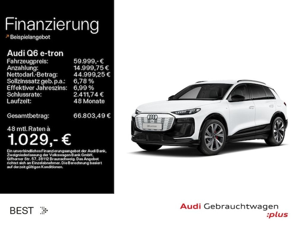 Audi Q6 e-tron 2025 Elektrisch