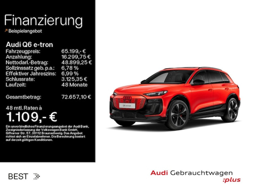 Audi Q6 e-tron 2025 Elektrisch