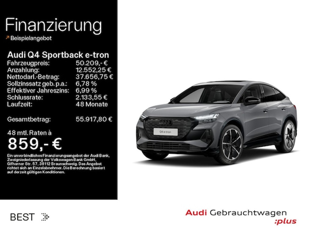 Audi Q4 e-tron 2025 Elektrisch