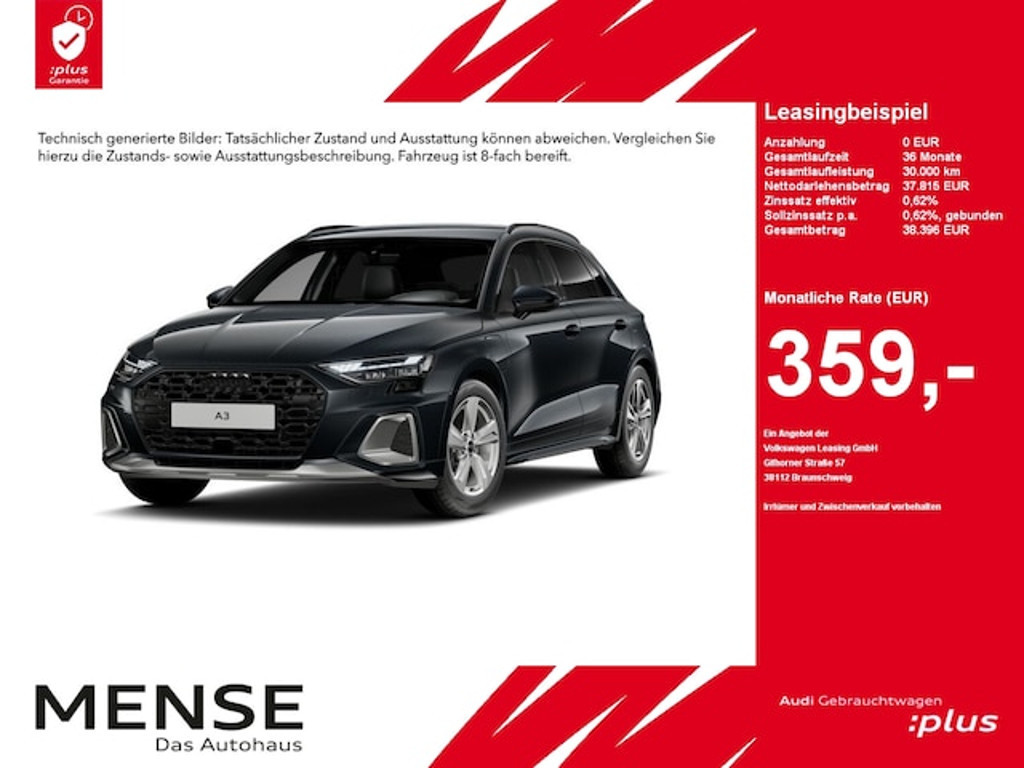 Audi A3 2025 Hybride Benzine