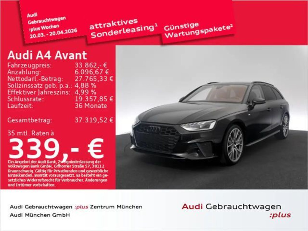 Audi A4 2023 Benzine