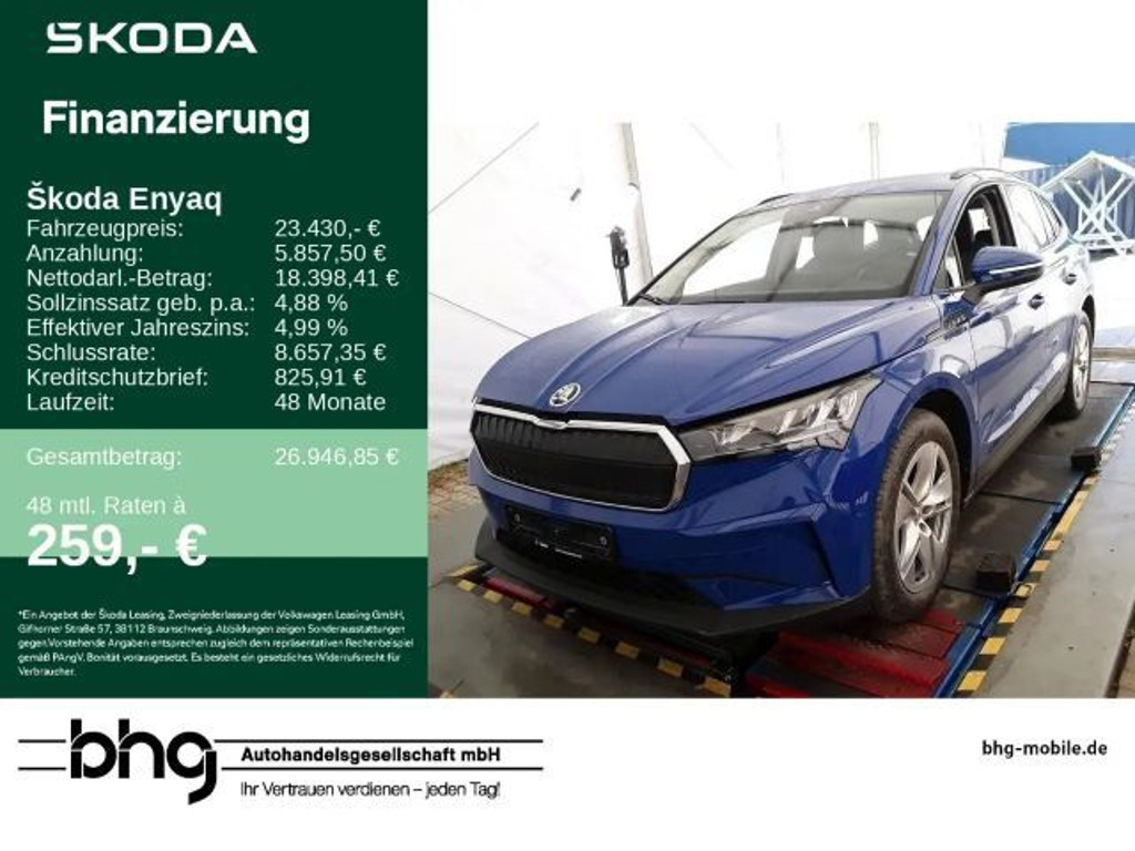 Skoda Enyaq iV 2023 Elektrisch