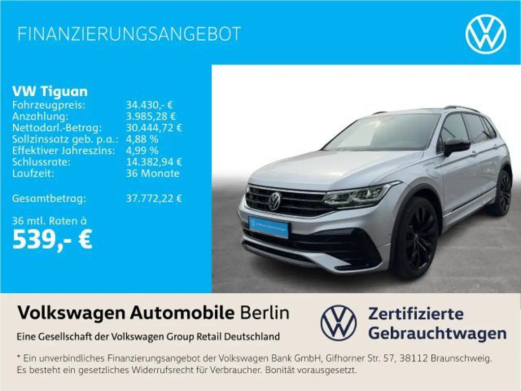 Volkswagen Tiguan 2021 Hybride Benzine