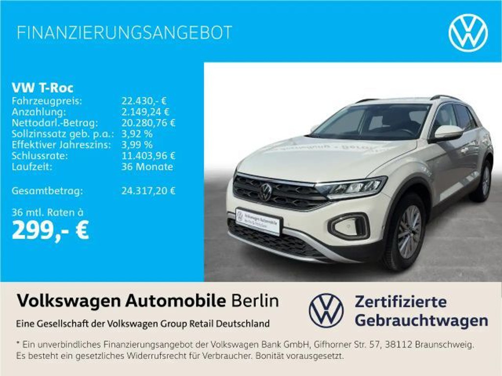 Volkswagen T-Roc 2022 Benzine