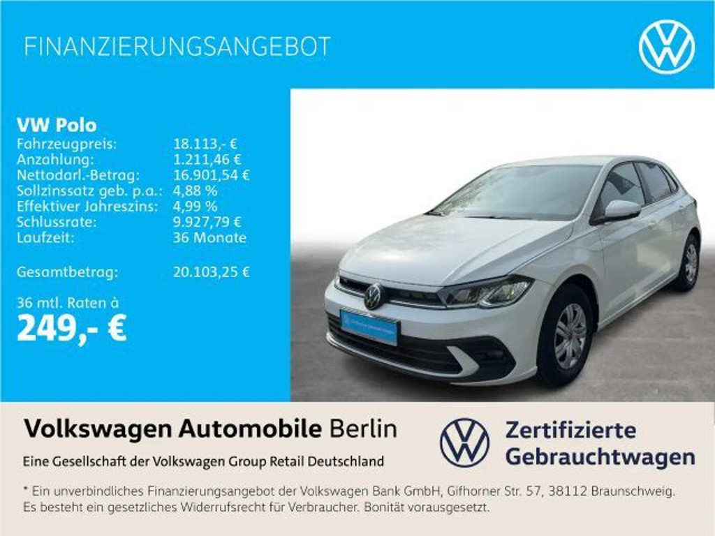 Volkswagen Polo 2026 Benzine