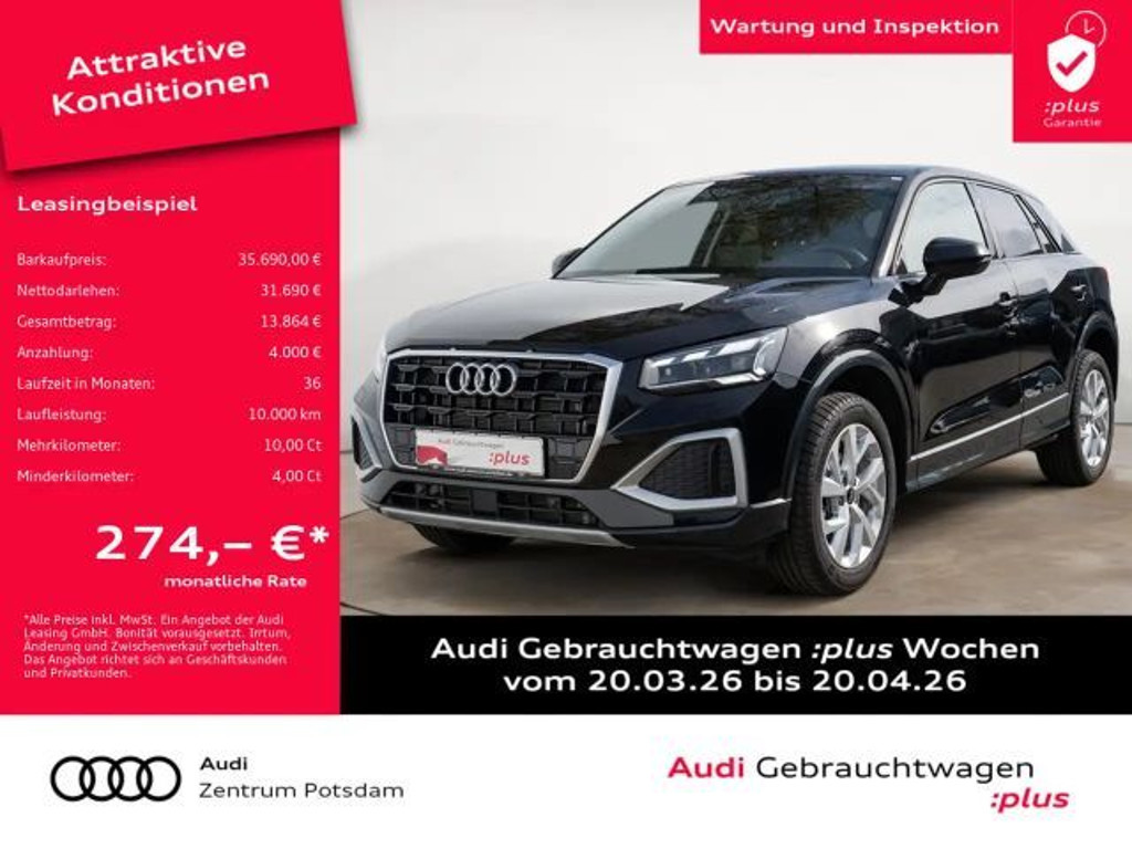 Audi Q2 2025 Benzine
