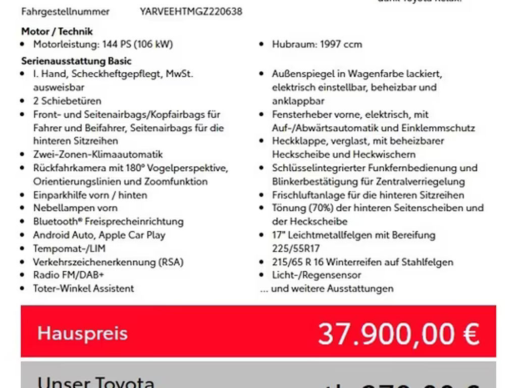 Toyota Proace (Verso)