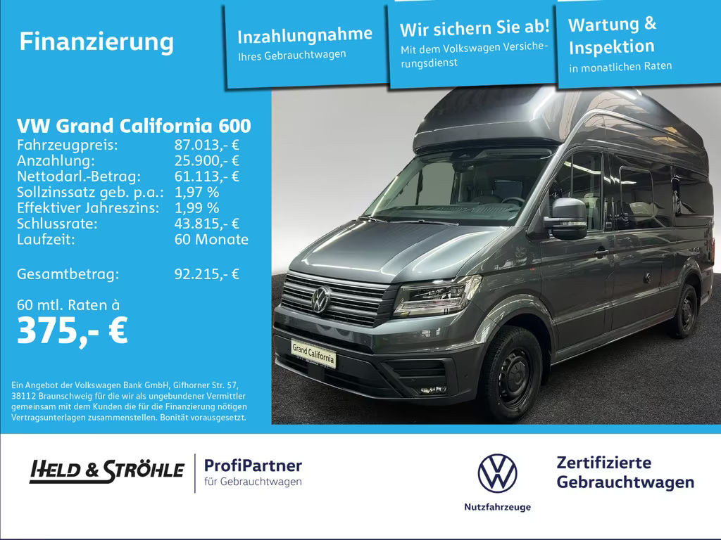 Volkswagen Grand California 2025 Diesel