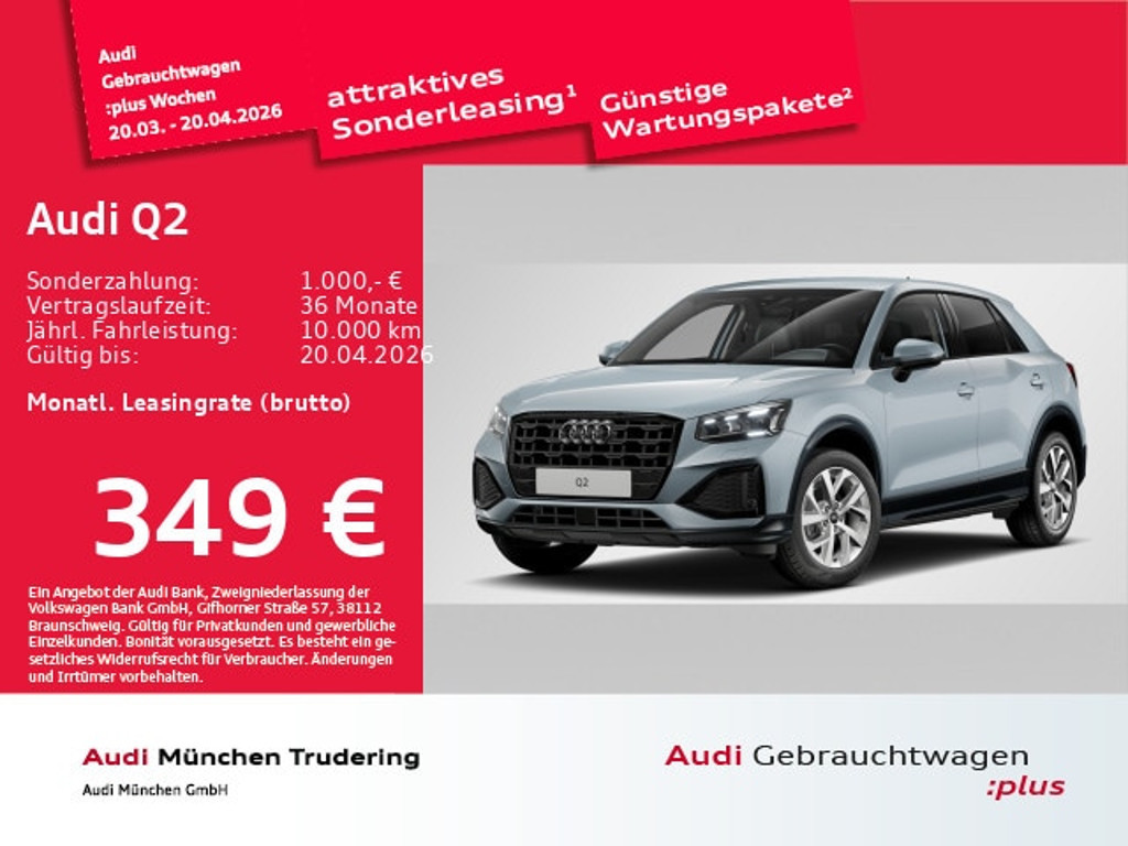 Audi Q2 2025 Benzine