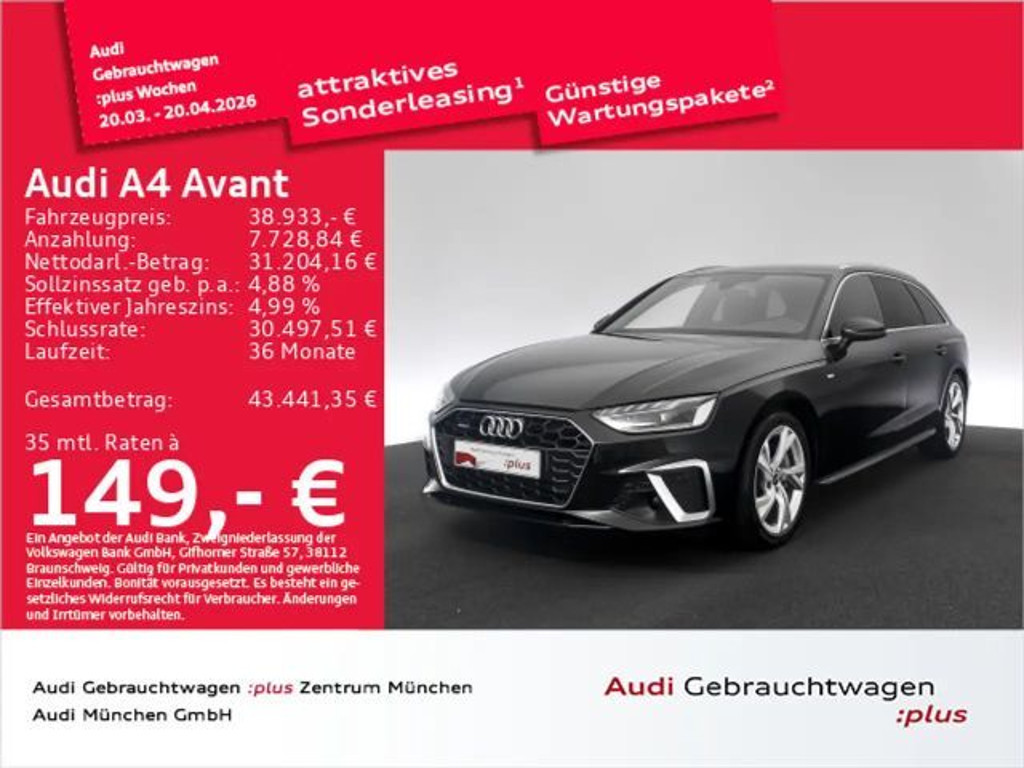 Audi A4 2024 Benzine