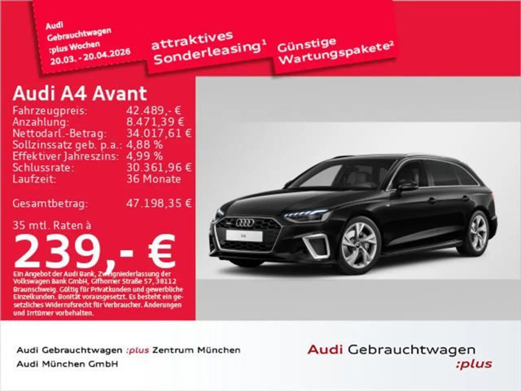 Audi A4 2024 Benzine