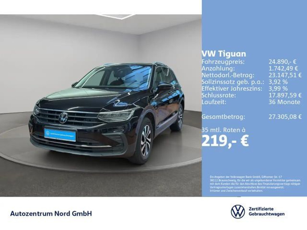 Volkswagen Tiguan 2022 Hybride Benzine