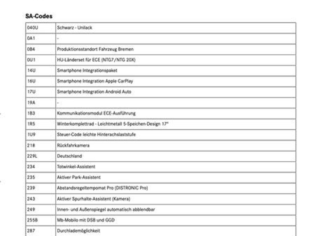 Mercedes-Benz C-Klasse