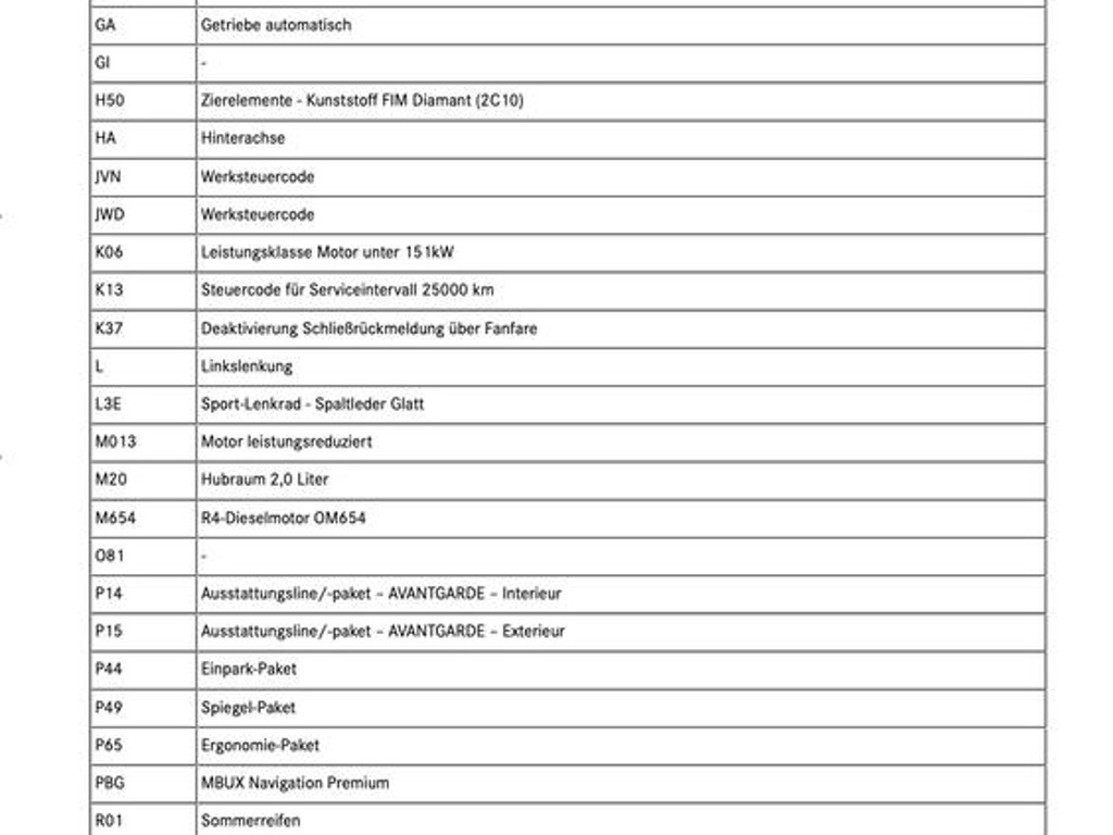 Mercedes-Benz C-Klasse