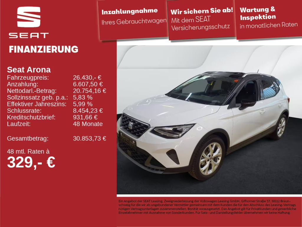 Seat Arona 2026 Benzine