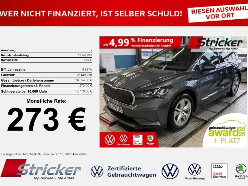 Skoda Enyaq iV 2021 Elektrisch