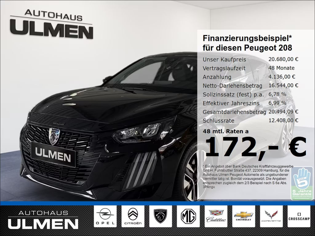 Peugeot 208 2024 Benzine