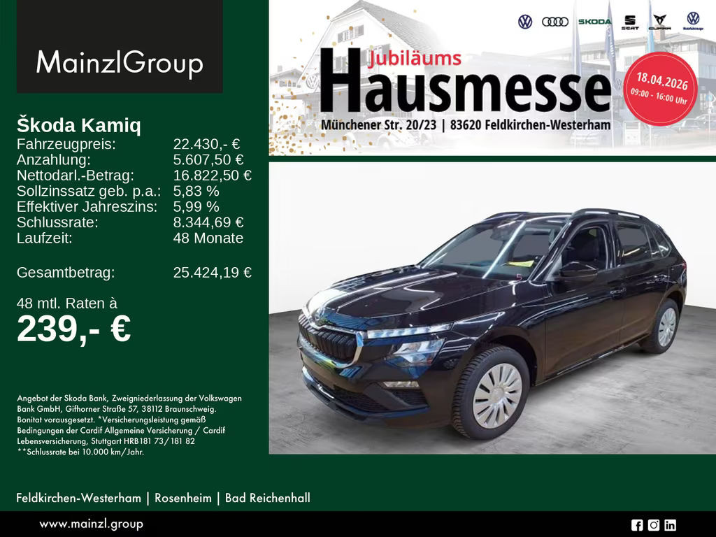 Skoda Kamiq 2025 Benzine