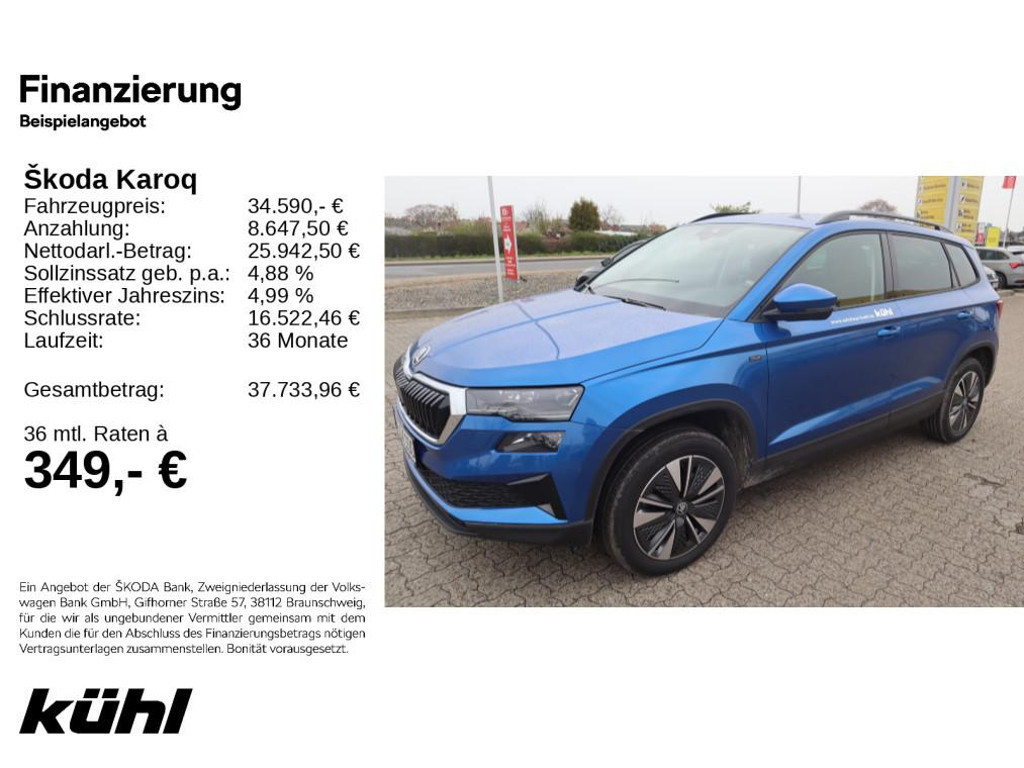 Skoda Karoq 2025 Benzine