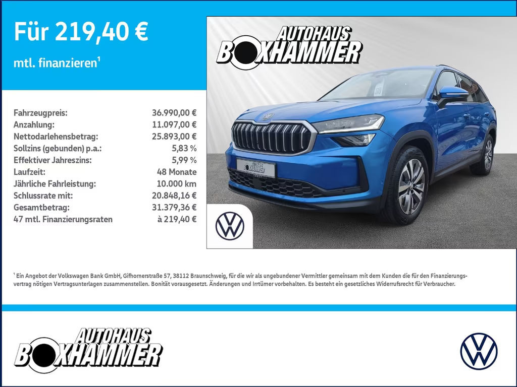 Skoda Kodiaq 2024 Benzine