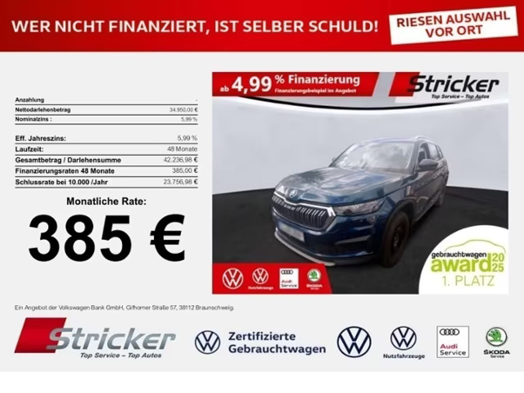 Skoda Kodiaq 2023 Benzine