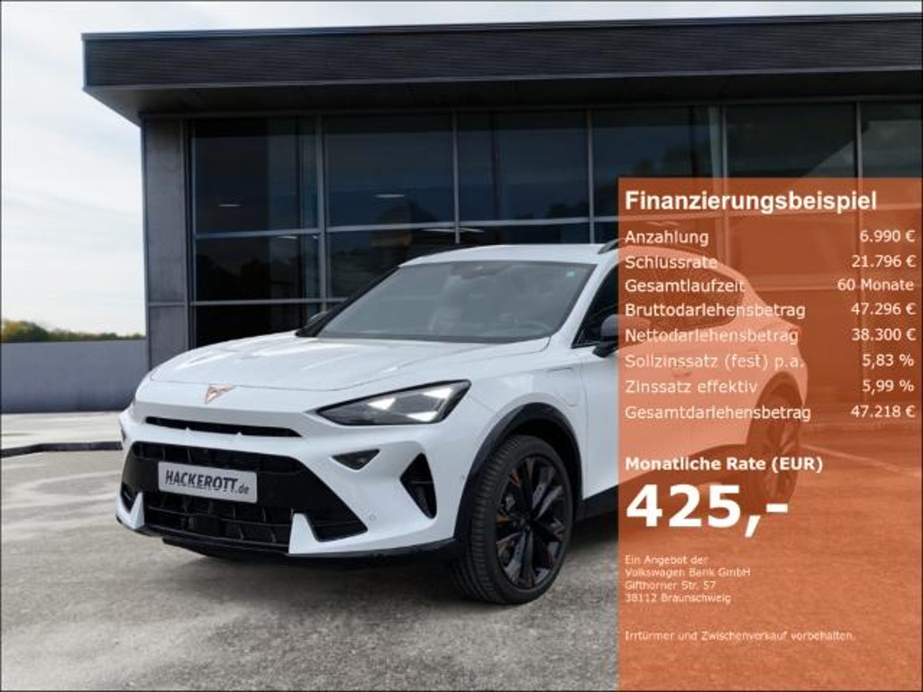 Cupra Formentor 2025 Hybride Benzine