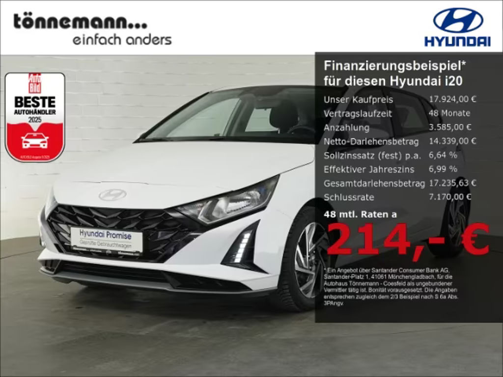 Hyundai i20 2025 Benzine