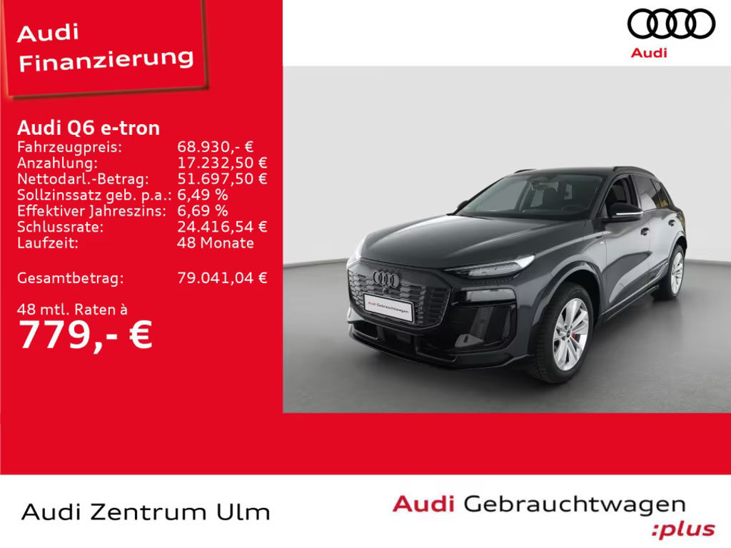 Audi Q6 e-tron 2025 Elektrisch