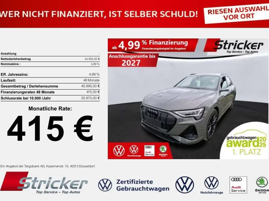 Audi e-tron 2022 Elektrisch