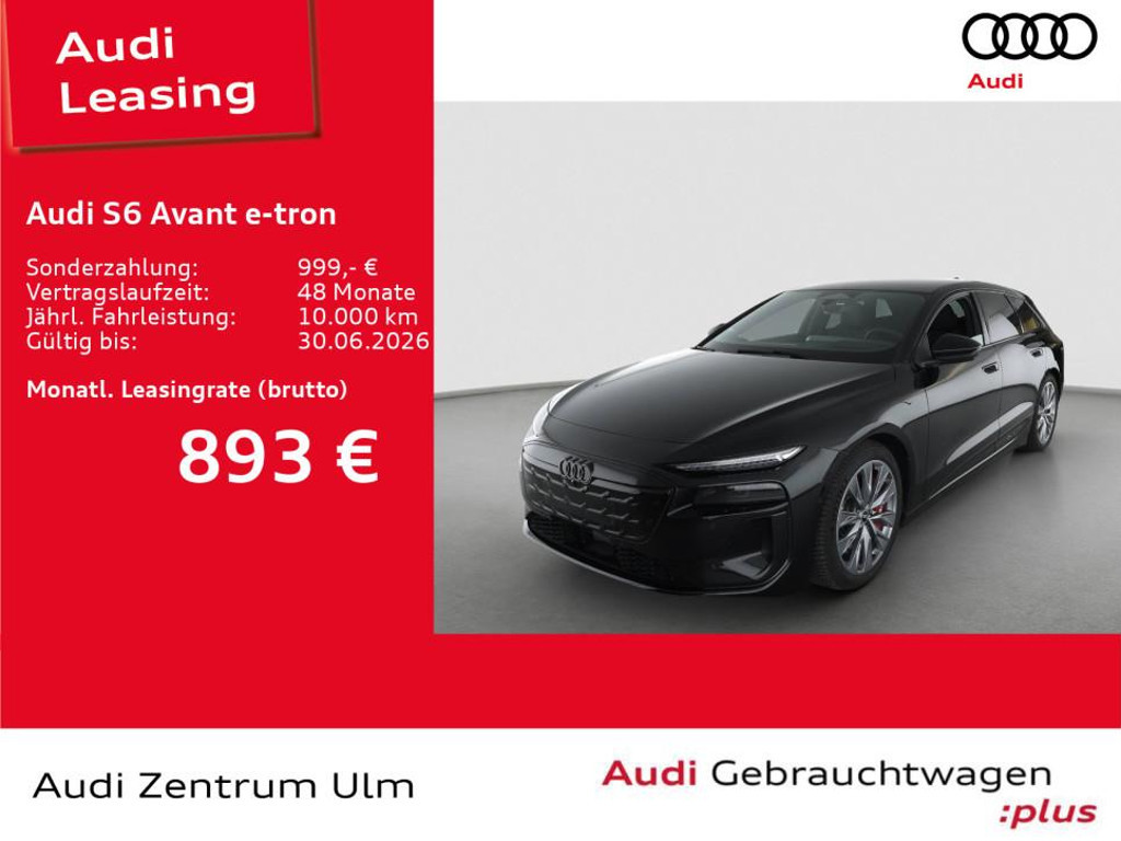Audi S6 e-tron 2025 Elektrisch