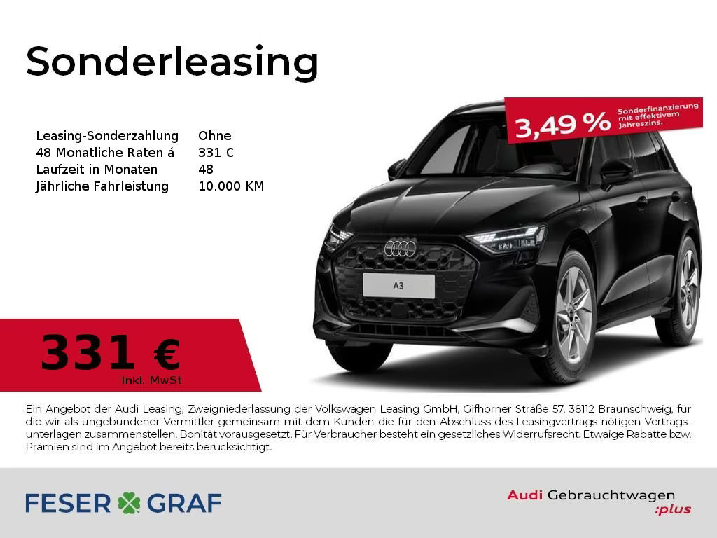 Audi A3 2025 Hybride Benzine
