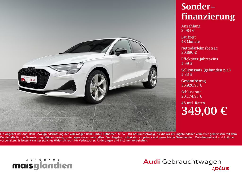 Audi A3 2026 Benzine