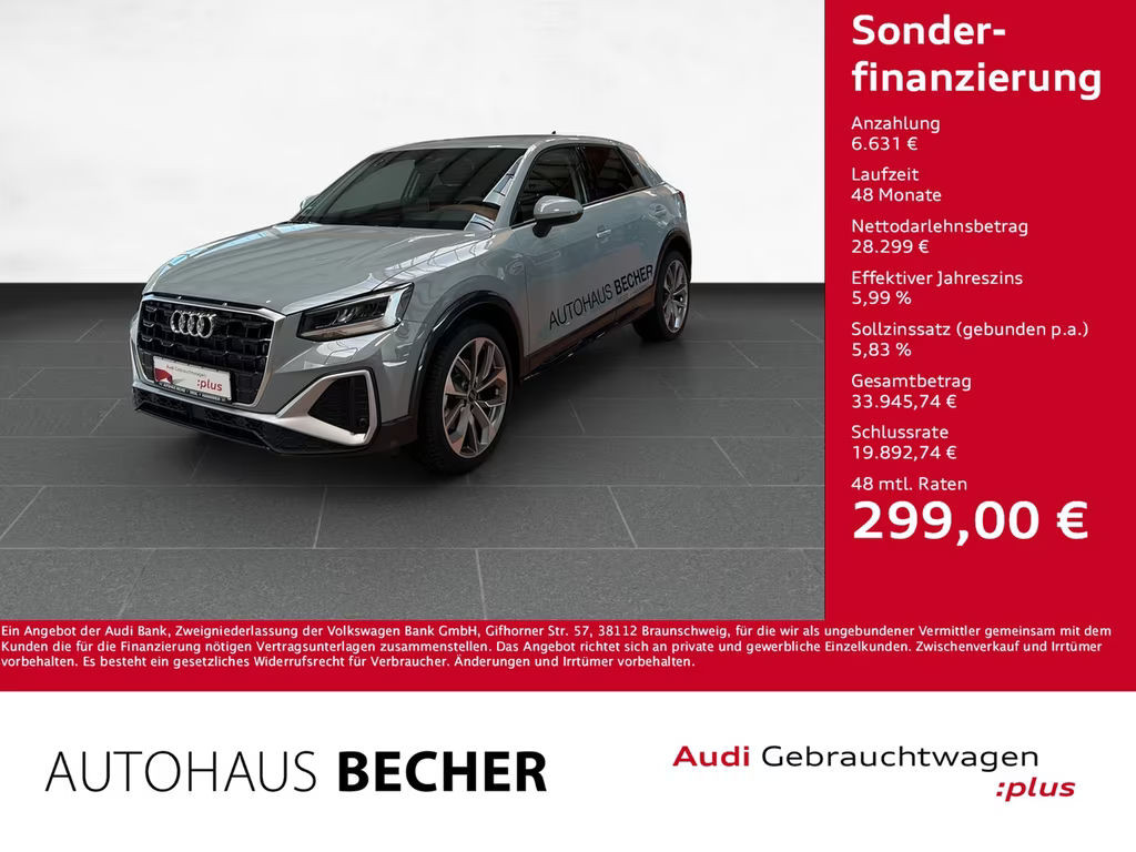 Audi Q2 2025 Benzine