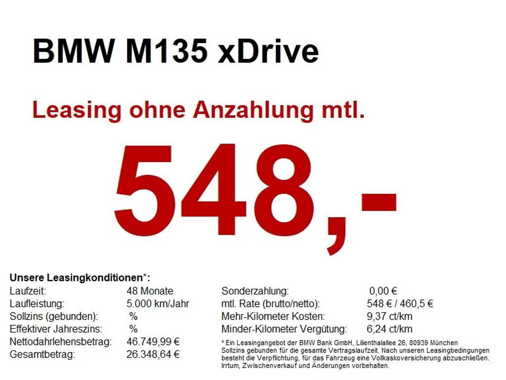 BMW 1 Serie 2025 Benzine