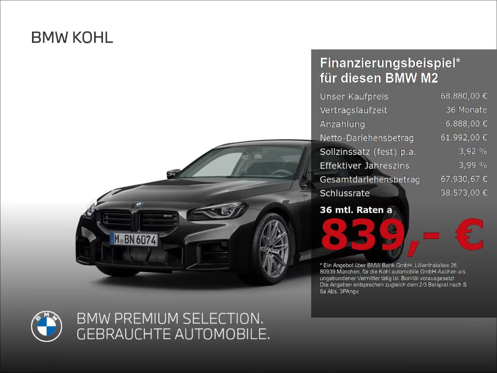 BMW M2 2025 Benzine