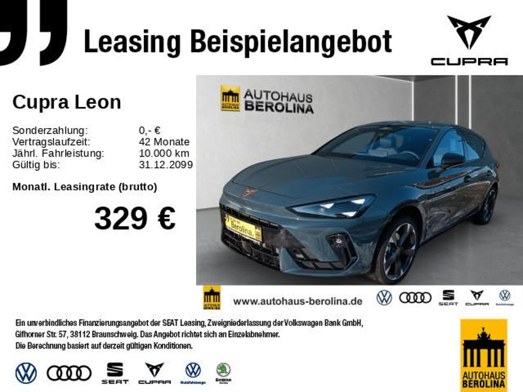 Cupra Leon 2026 Benzine