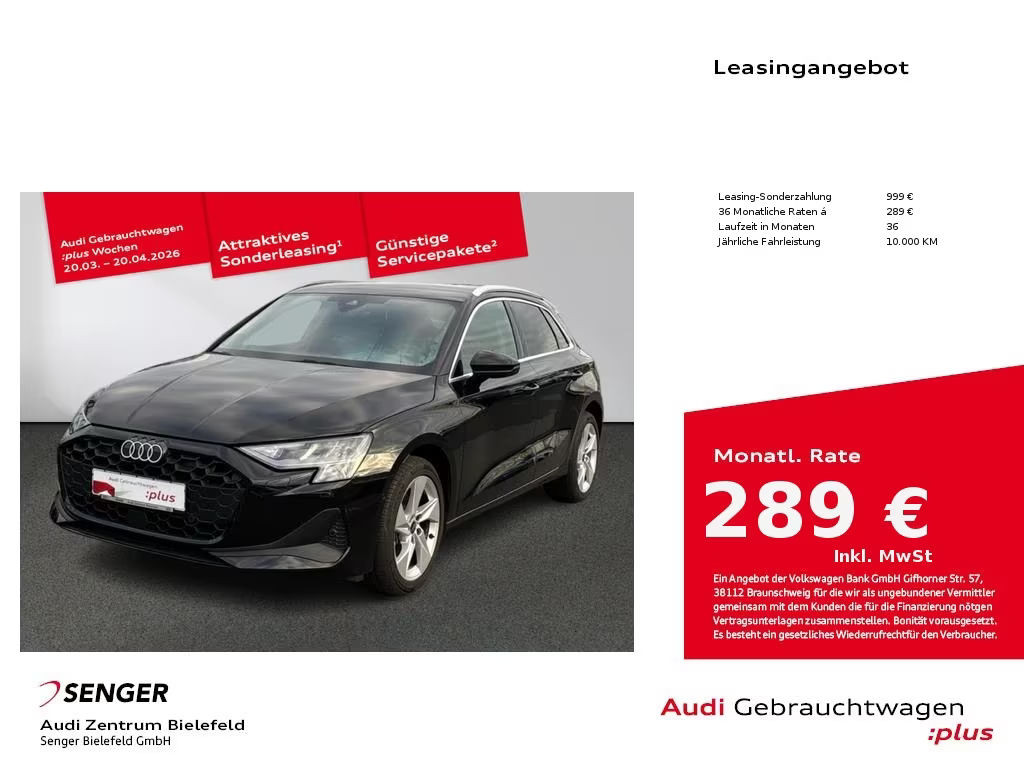 Audi A3 2025 Benzine